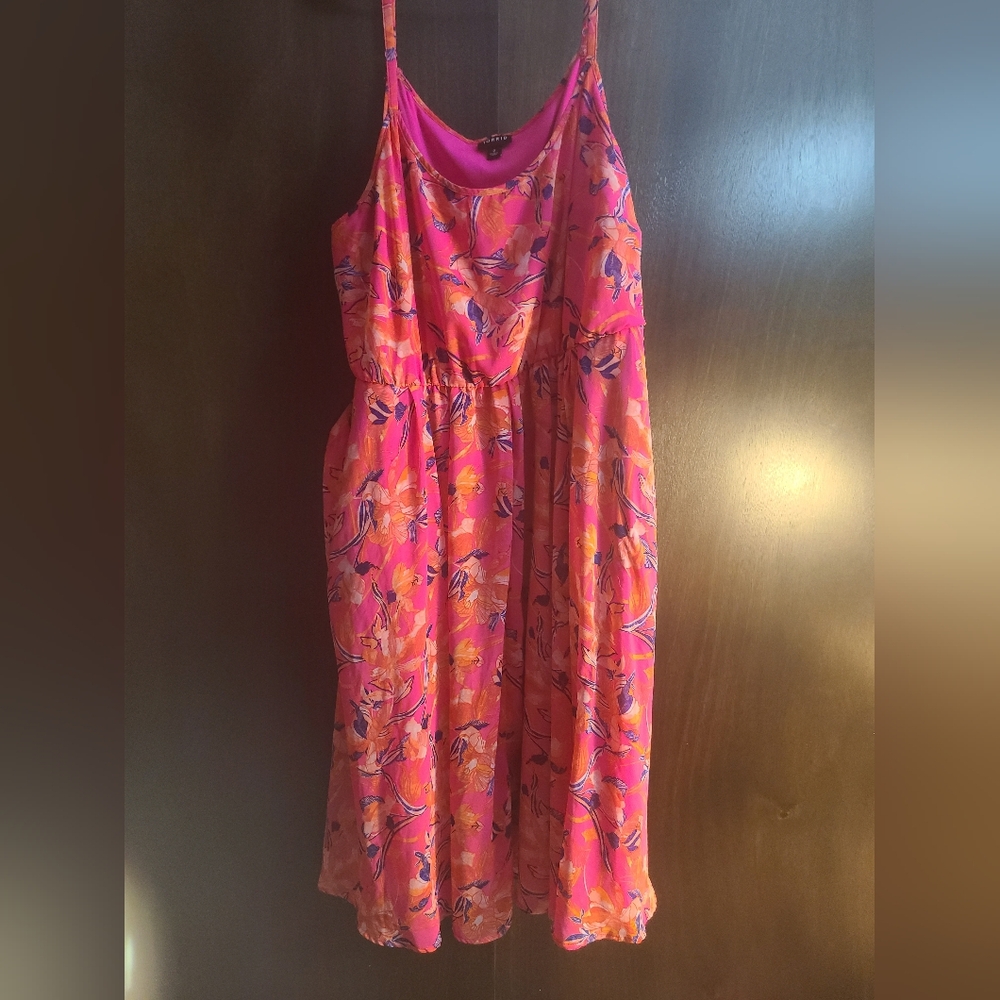Torrid Knee Length Dress Size 2